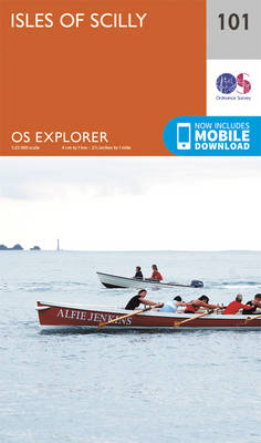 Isles of Scilly - OS Explorer Map 101 (Sheet map, folded)