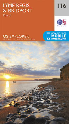 Lyme Regis and Bridport - OS Explorer Map 116 (Sheet map, folded)