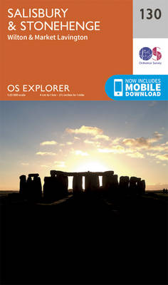 Salisbury and Stonehenge - OS Explorer Map 130 (Sheet map, folded)