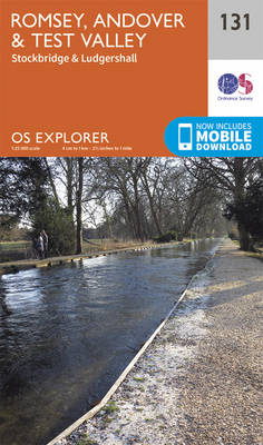 Romsey, Andover and Test Valley - OS Explorer Map 131 (Sheet map, folded)