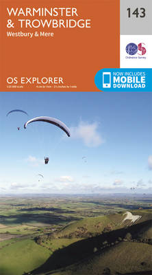 Warminster and Trowbridge - OS Explorer Map 143 (Sheet map, folded)