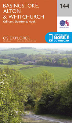 Basingstoke, Alton and Whitchurch - OS Explorer Map 144 (Sheet map, folded)