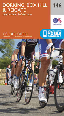 Dorking, Box Hill and Reigate - OS Explorer Map 146 (Sheet map, folded)