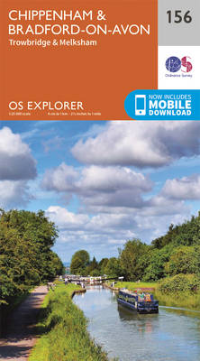 Chippenham and Bradford-on-Avon - OS Explorer Map 156 (Sheet map, folded)