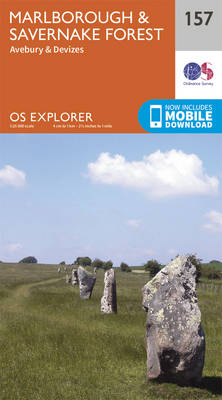 Marlborough and Savernake Forest - OS Explorer Map 157 (Sheet map, folded)