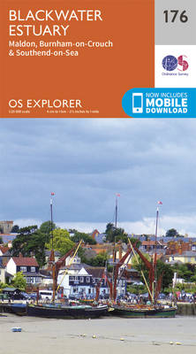 Blackwater Estuary - OS Explorer Map 176 (Sheet map, folded)
