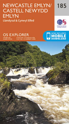 Newcastle Emlyn, Llandysul and Cynwyl Elfed - OS Explorer Map 185 (Sheet map, folded)