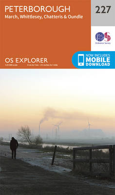 Peterborough - OS Explorer Map 227 (Sheet map, folded)