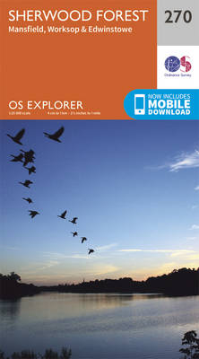 Sherwood Forest - OS Explorer Active Map 270 (Sheet map, folded)