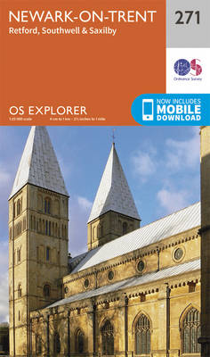 Newark-On-Trent - OS Explorer Active Map 271 (Sheet map, folded)