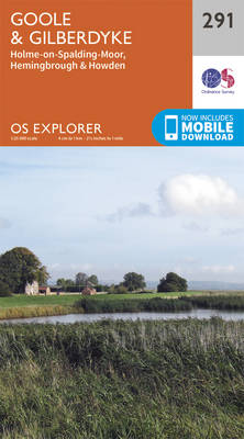 Goole and Gilberdyke - OS Explorer Active Map 291 (Sheet map, folded)