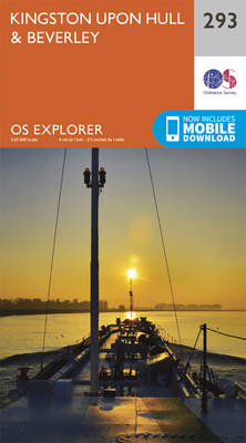 Kingston-Upon-Hull and Beverley - OS Explorer Active Map 293 (Sheet map, folded)