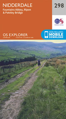 Nidderdale - OS Explorer Active Map 298 (Sheet map, folded)