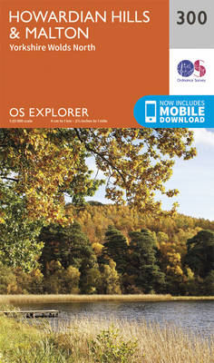Howardian Hills and Malton - OS Explorer Active Map 300 (Sheet map, folded)