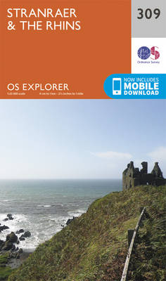 Stranraer and the Rhins - OS Explorer Active Map 309 (Sheet map, folded)