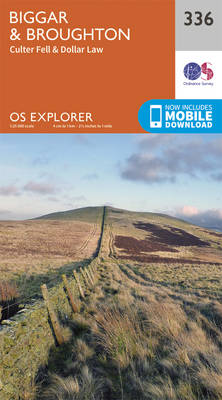 Biggar and Broughton - OS Explorer Active Map 336 (Sheet map, folded)