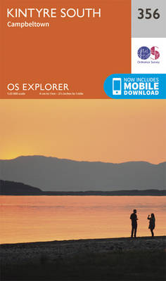 Kintyre South - OS Explorer Active Map 356 (Sheet map, folded)