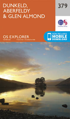 Dunkeld, Aberfeldy and Glen Almond - OS Explorer Active Map 379 (Sheet map, folded)