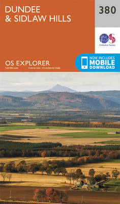 Dundee and Sidlaw Hills - OS Explorer Active Map 380 (Sheet map, folded)