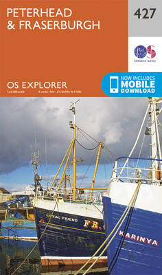 Peterhead and Fraserburgh - OS Explorer Active Map 427 (Sheet map, folded)