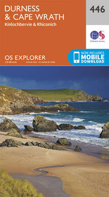 Durness and Cape Wrath - OS Explorer Active Map 446 (Sheet map, folded)