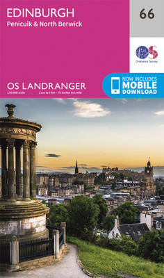 Edinburgh, Penicuik & North Berwick - OS Landranger Map 066 (Sheet map, folded)