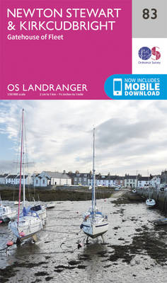 Newton Stewart & Kirkcudbright, Gatehouse of Fleet - OS Landranger Map 083 (Sheet map, folded)
