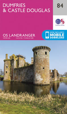 Dumfries & Castle Douglas - OS Landranger Map 084 (Sheet map, folded)