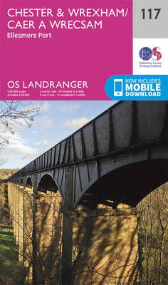 Chester & Wrexham, Ellesmere Port - OS Landranger Map 117 (Sheet map, folded)