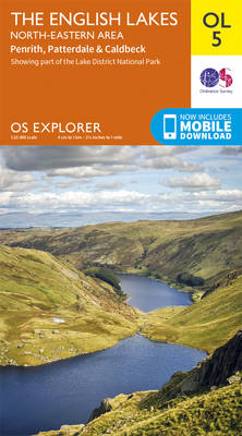 Lakes NE - OS Explorer Map OL05 (Sheet map, folded)