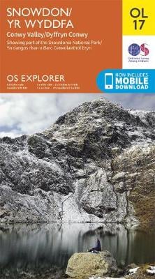 Snowdon - OS Explorer OL17 (Sheet map, folded)