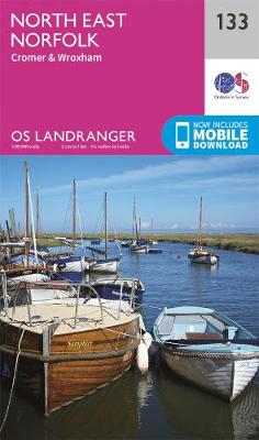 North East Norfolk: Cromer & Wroxham - OS Landranger Map 133 (Sheet map, folded)