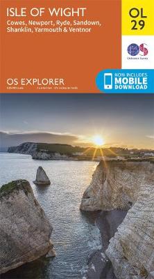 Isle of Wight - OS Explorer OL29 (Sheet map, folded)