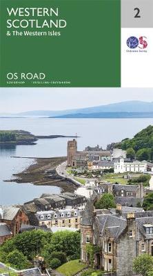 Western Scotland & the Western Isles - OS Road Map 2 (Sheet map, folded)