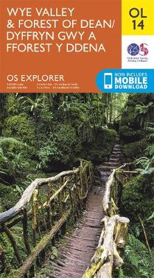 Wye Valley & Forest of Dean - OS Explorer Map OL 14 (Sheet map, folded)