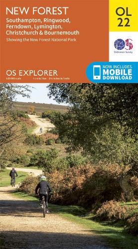New Forest - OS Explorer Map OL 22 (Sheet map, folded)