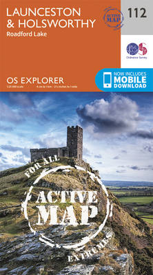 Launceston and Holsworthy - OS Explorer Map 112 (Sheet map, folded)