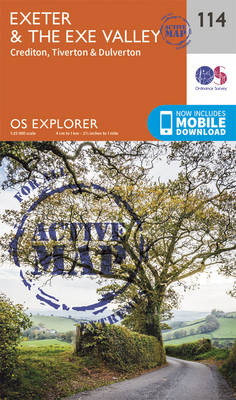 Exeter and the Exe Valley - OS Explorer Map 114 (Sheet map, folded)