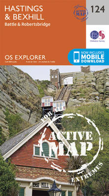 Hastings and Bexhill - OS Explorer Map 124 (Sheet map, folded)