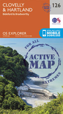 Clovelly and Hartland - OS Explorer Map 126 (Sheet map, folded)