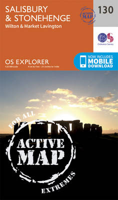 Salisbury and Stonehenge - OS Explorer Map 130 (Sheet map, folded)