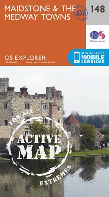 Maidstone and the Medway Towns - OS Explorer Map 148 (Sheet map, folded)
