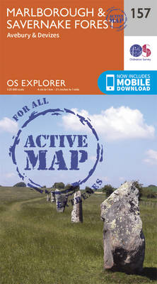 Marlborough and Savernake Forest - OS Explorer Map 157 (Sheet map, folded)