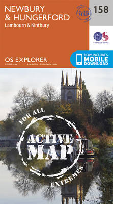 Newbury and Hungerford - OS Explorer Map 158 (Sheet map, folded)