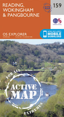 Reading, Wokingham and Pangbourne - OS Explorer Map 159 (Sheet map, folded)
