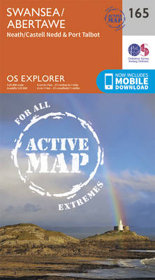 Swansea, Neath and Port Talbot - OS Explorer Map 165 (Sheet map, folded)