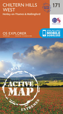 Chiltern Hills West, Henley-on-Thames and Wallingford - OS Explorer Map 171 (Sheet map, folded)