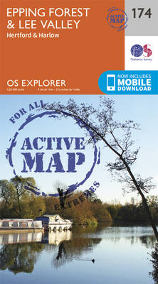 Epping Forest & Lee Valley - OS Explorer Map 174 (Sheet map, folded)