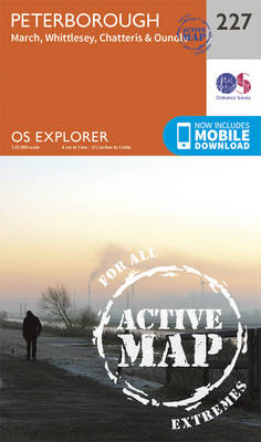 Peterborough - OS Explorer Map 227 (Sheet map, folded)