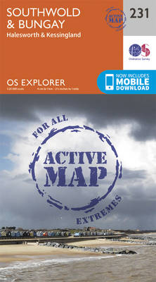 Southwold and Bungay - OS Explorer Map 231 (Sheet map, folded)